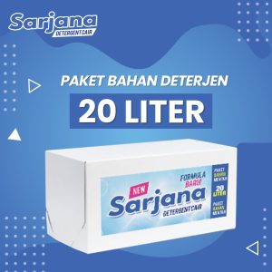 Paket Bahan Deterjen - Extra Busa - Aroma Sakura